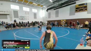 155 lbs Cons. Round 2 - Kevin Winkleman, Cody Middle School vs Jaxson Miller, Rocky Mountain Middle School