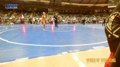 76 lbs Consi Of 16 #1 - Niko Proctor, Henryetta Knights Wrestling Club vs Bennett Kocher, SHWA