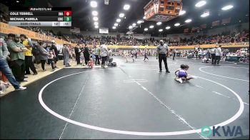 49 lbs Semifinal - Cole Terrell, Shelton Wrestling Academy vs Michael Fabela, Chickasha Wrestling