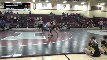 215 lbs Quarterfinal - Logan Bell, Anamosa vs Jagger Clemons, Center Point-Urbana