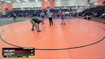 184 lbs Champ. Round 2 - Bryce Smith, Oswego State vs Luke Martin, St. John Fisher