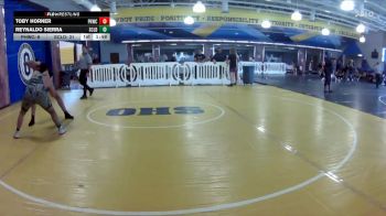 215 lbs Round 3 (8 Team) - Reynaldo Sierra, Soldier City vs Toby Horner, Palm Harbor WC