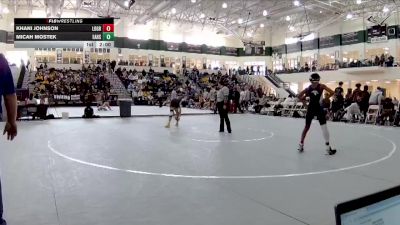 106 lbs 2nd Wrestleback (16 Team) - Micah Mostek, Eastside Hs vs Khani Johnson, Locust Grove
