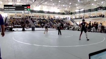 106 lbs 2nd Wrestleback (16 Team) - Micah Mostek, Eastside Hs vs Khani Johnson, Locust Grove