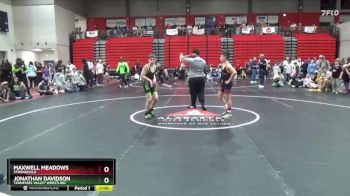 95 lbs 1st Place Match - Maxwell Meadows, Stronghold vs Jonathan Davidson, Tennessee Valley Wrestling