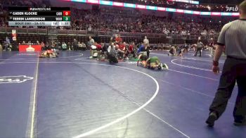 2A-175 lbs Champ. Round 1 - Caden Klocke, Carroll vs Terrin Lawrenson, Woodward-Granger