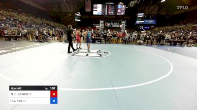 144 lbs Rnd Of 128 - Noah Garcia-Salazar, CO vs Jake Kos, MN