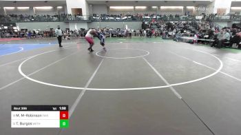 285 lbs Quarterfinal - Malachi Mercer-Robinson, Fairfield Prep vs Tyler Burgos, Wethersfield