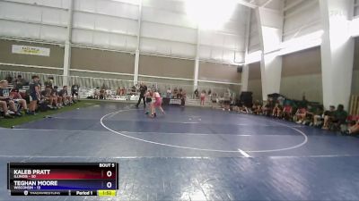 106 lbs Semis & 1st Wrestleback (8 Team) - Kaleb Pratt, Illinois vs Teghan Moore, Wisconsin