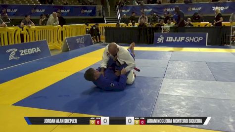Airam Nogueira Monteiro Siqueira vs Jordan Alan Shepler 2026 Pan Jiu Jitsu IBJJF Championship
