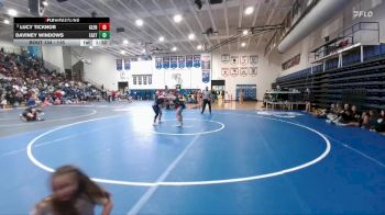 115 lbs Quarterfinal - Daviney Windows, Cheyenne East vs Lucy Ticknor, Glenrock