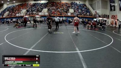 190 lbs Champ. Round 2 - Ben O`Neal, St. James School vs Cameron Jackson, Archbishop Curley