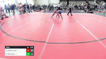 85 lbs Rr Rnd 3 - Daniel McDermott, Backyard Brawlers vs Alesandro Restrepo, Roundtree Wrestling Academy Black