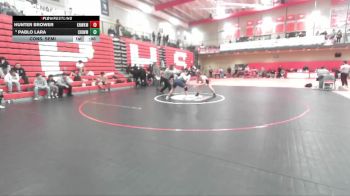 190 lbs Cons. Semi - Hunter Brower, Kennewick vs Pablo Lara, Chiawana