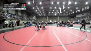 144A Quarterfinal - Christian Benhumea, McDonald County vs Jacob Vanderiet, Seckman