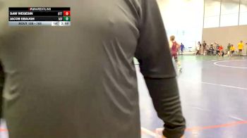 165 lbs Champ. Round 2 - Jacob Ebaugh, Alvernia University vs Sam Wegesin, Otterbein University