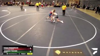 121 Championship Bracket Champ. Round 2 - Andrew Fischer, Becker vs Titan Friederichs, Watertown-Mayer