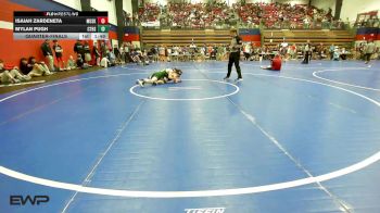 106 lbs Quarterfinal - Isaiah Zardeneta, Muskogee vs Mylan Pugh, Catoosa HS