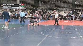 111 lbs Final - Mark Matevosian, Maine Hammahs - MSC vs Paris Turner, Rabbit Wrestling Club - MSC