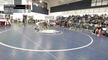 138 lbs Cons. Round 2 - Richard Rojas, Warren vs Isaiah Ortiz, Bonita