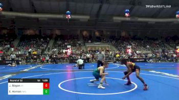 120 lbs Prelims - Jay Bogan, Jr. Huskies WC vs Eli Homan, Purler Wrestling Academy