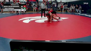 170 lbs Cons. Semi - Mahala Leclair-Hernandez, Shelton (Girls) vs Leila Vaughan, Puyallup (Girls)