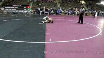6A 144 lbs Cons. Semi - Caden Swinford, Helena vs Sawyer Hardy, Spain Park HS