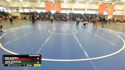 184 lbs Quarterfinal - Aris Dashiell, Wesleyan (CT) vs Jesse Kanatzar, John Carroll