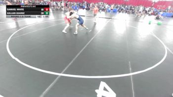 165 lbs Round 3 (8 Team) - Samuel White, Mahtomedi vs Jullian Juarez, Zimmerman