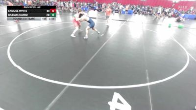 165 lbs Round 3 (8 Team) - Samuel White, Mahtomedi vs Jullian Juarez, Zimmerman