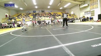 98 lbs Semifinal - Blay Sorum, Salina vs Asher Copeland, Har-Ber High School