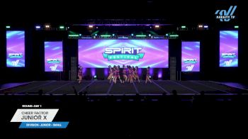 Cheer Factor - JUNIOR X [2024 L4 Junior - Small Day 1] 2024 Spirit Fest Grand Nationals