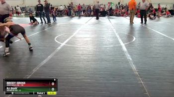 68 lbs Round 4 (6 Team) - RJ Shay, Rambler WC vs Brody Gross, Ohio Gold 24K