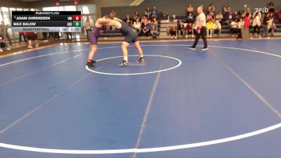 285 lbs Quarterfinal - Adam Ahrendsen, Northern Iowa vs Max Balow, Augustana (SD)