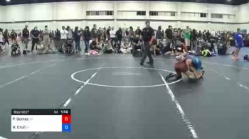 97 lbs Consolation - Persaeus Gomez, CO vs Heather Crull, IN