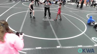 85 lbs 5th Place - Kyran Anderson, Fort Gibson Youth Wrestling vs Jack Stonecipher, Black Fox Wrestling Club