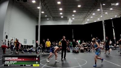 96 lbs Round 5 (8 Team) - Jake Holley, Killer Elite vs Jayden Brink, Junior Terps USA Allstars