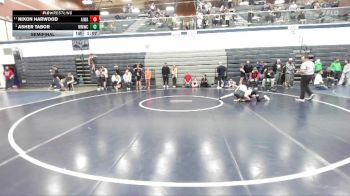 85 lbs Semifinal - Nixon Harwood, All In Wrestling Academy vs Asher Tabor, Mountain Man Wrestling Club
