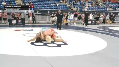 138 lbs Cons. Rd Of 16 - Dominic Rodriguez, Florida vs Dawson Beckley, Oklahoma