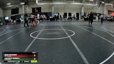 140 lbs Semifinal - Andrew Kimball, Warhawks vs Quin Regnier, MD Maniacs