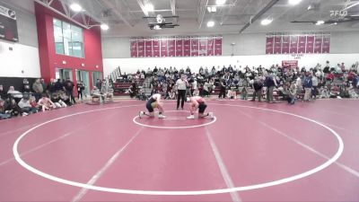 215 lbs Quarterfinal - Marcus Harriman, Sanford vs Shamus Pease, Medomak Valley