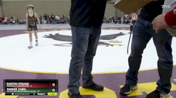 75 lbs Round 3 (3 Team) - Easton Strand, Marshall/Lakeview/RTR vs Parker Zabel, PEM (Plainview/Elgin/Millville)