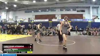 126 lbs Semifinals (4 Team) - Anthony Tresch, Minisink Valley vs Christopher Uptegrove, Starpoint HS