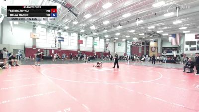 102 lbs Rr Rnd 1 - Serra Akyali, Phillips Academy Andover vs Bella Manno, Tristate Training Center