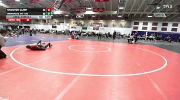 133 lbs Cons. Round 2 - Derrique Mytial, Keiser University vs Cameron Clark, Grand View (Iowa)