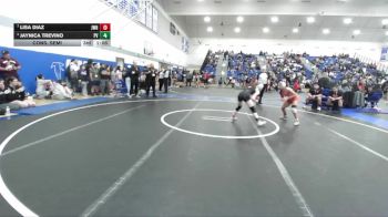 100 lbs Cons. Semi - Maya Rodriguez, Merced vs Paige Peters, Ventura