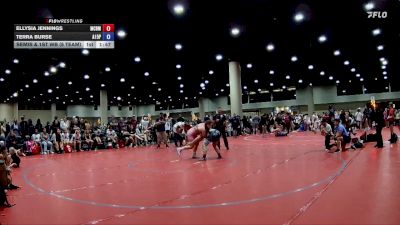 175 lbs Semis & 1st Wb (8 Team) - Terra Burse, AR- 15 Pink vs Ellysia Jennings, Mat Clash Beast Mode