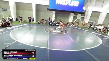 94 lbs Quarterfinals (8 Team) - Malik Hoskins, Arizona vs Dylan Nieuwenhuis, Michigan