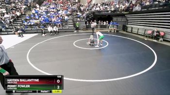 106 lbs Champ. Round 1 - Perry Fowler, Syracuse vs Hayden Ballantyne, Westlake