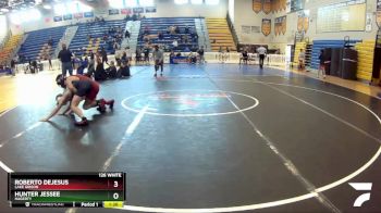 126 White Semifinal - Roberto DeJesus, Lake Gibson vs Hunter Jessee, Hagerty